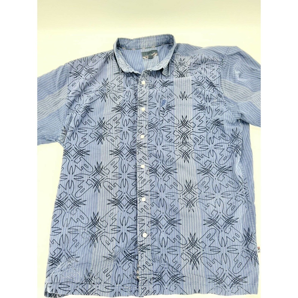 Vintage Phat Farm brand short-sleeved button down shirt size XL